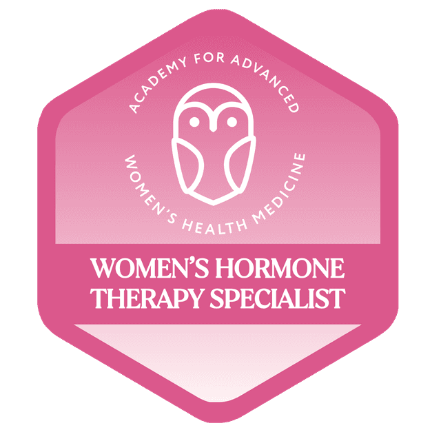 Women's Hormone Therapy Specialist badge
